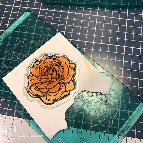 Trio of Flower Cards Step 3