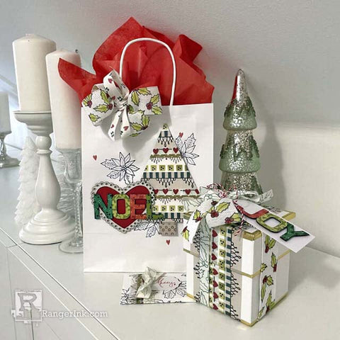 Wendy Vecchi Holiday Gift Wrap by Lauren Bergold