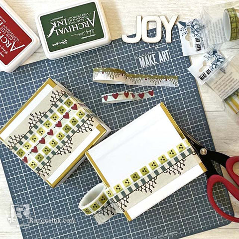 Wendy Vecchi Holiday Gift Wrap by Lauren Bergold Step 3