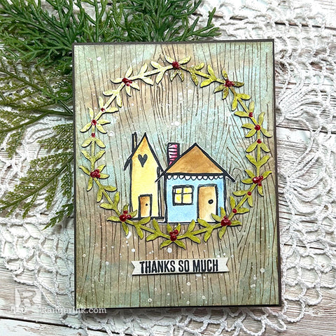 Wendy Vecchi Winter Thank You Card by Kimberly Boliver Finished Project