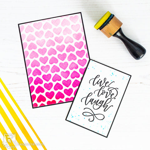 Letter It™  Ombre Encouragement Card Step 5