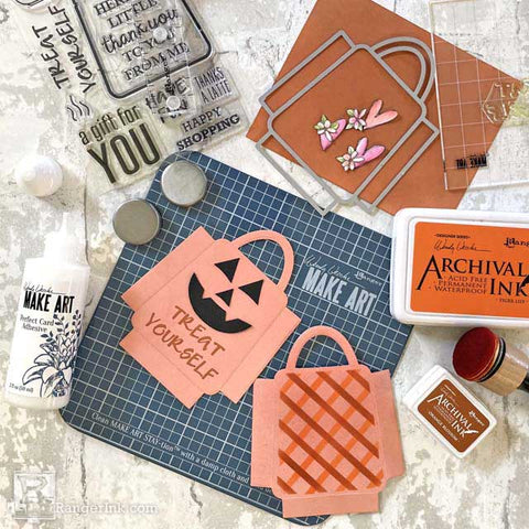 Wendy Vecchi Gal-O-Ween Treat Bags Step 6