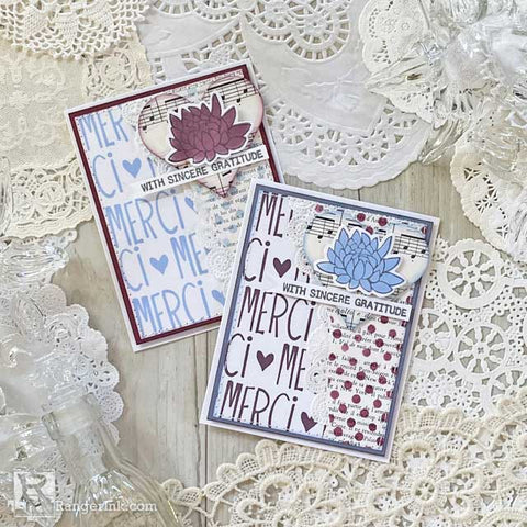  Wendy Vecchi Merci and More Cards by Lauren Bergold