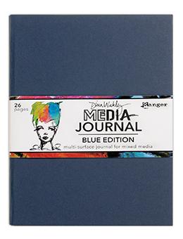 Dina Wakley MEdia Journal Blue Edition