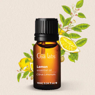 Gya Labs Lemon Essential Oil for Diffuser - 100% Pure Therapeutic Grade Essential Oil Lemon Oil for Skin - Lemon Essential Oil for Cleaning - Lemon