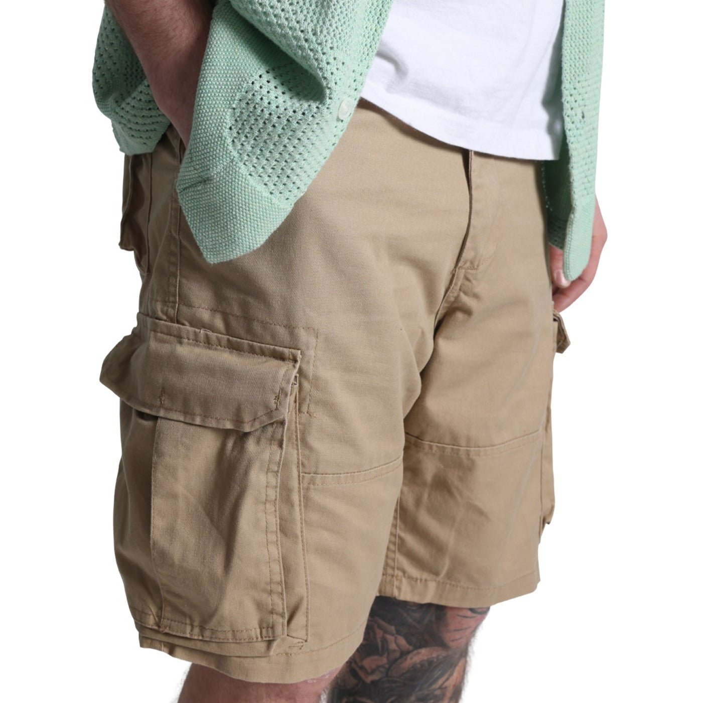 Vintage Camo Paratrooper Cargo Short – JackThreads