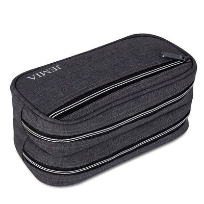 plain black pencil case