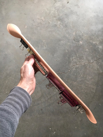 Leather Handles Patternmaking Templates How Make Leatherwork