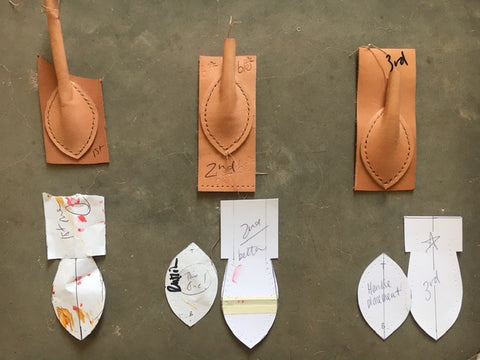 Leather Handles Patternmaking Templates How Make Leatherwork