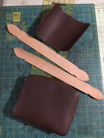 How to make basic leather rolled handbag handles – Britta Keenan