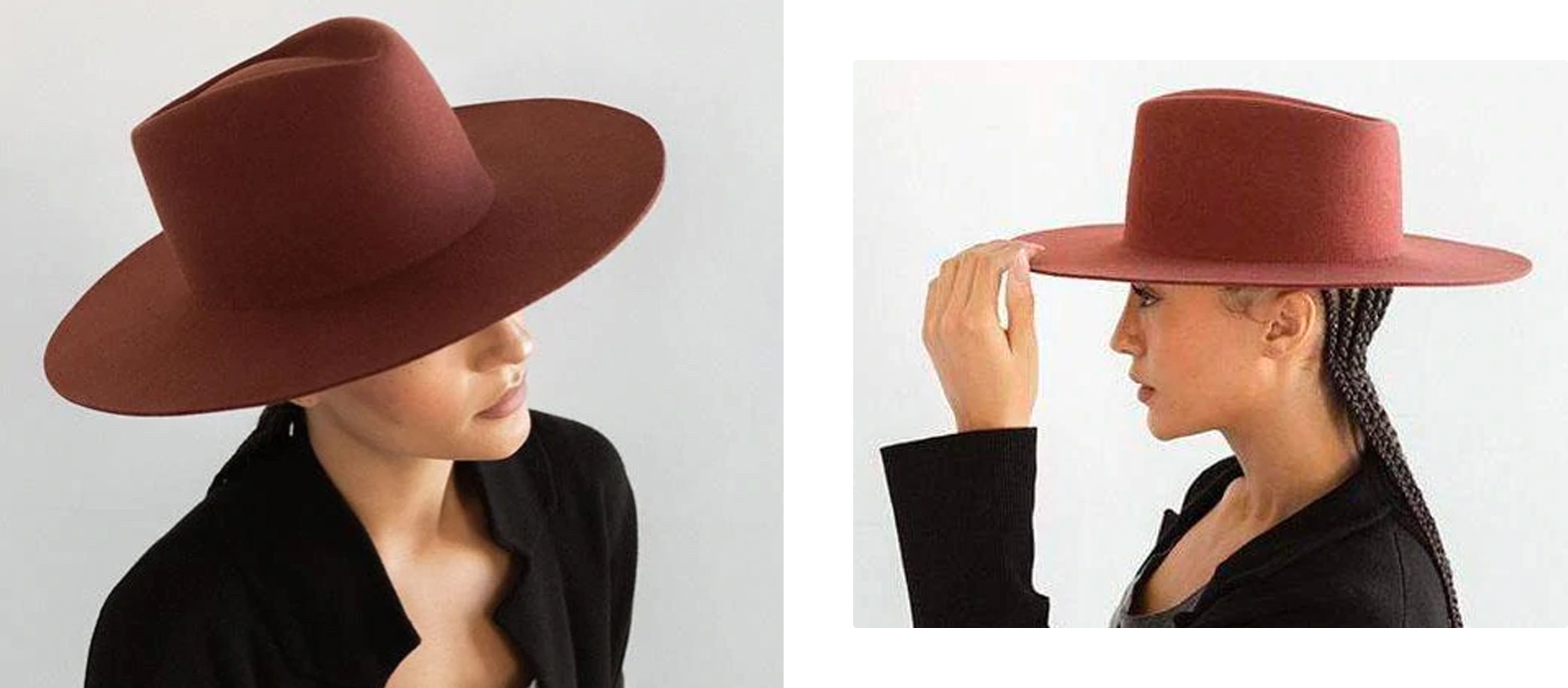 Gigi Pip - The Dakota Triangle Crown Hat