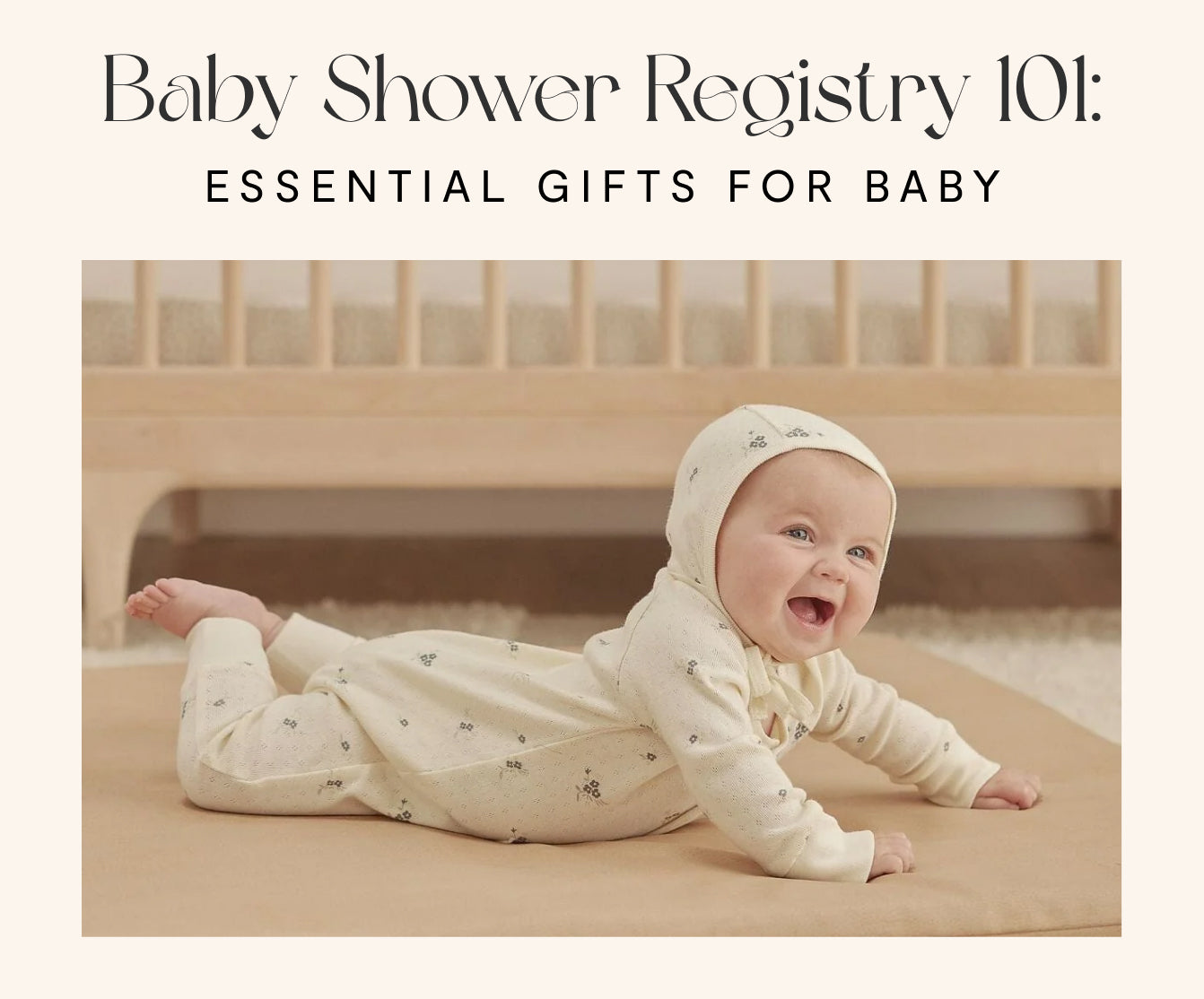 Baby Shower Registry 101