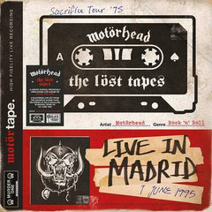 Motorhead * The Lost Tapes Vol.1 (Live In Madrid 1995) [RSD Exclusive Vinyl]
