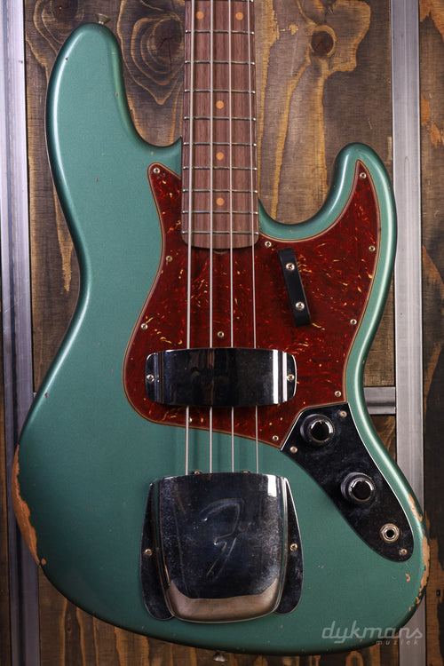 Fender Custom Shop 62 Jazz Bass Relic Aged Sherwood Green Metallic