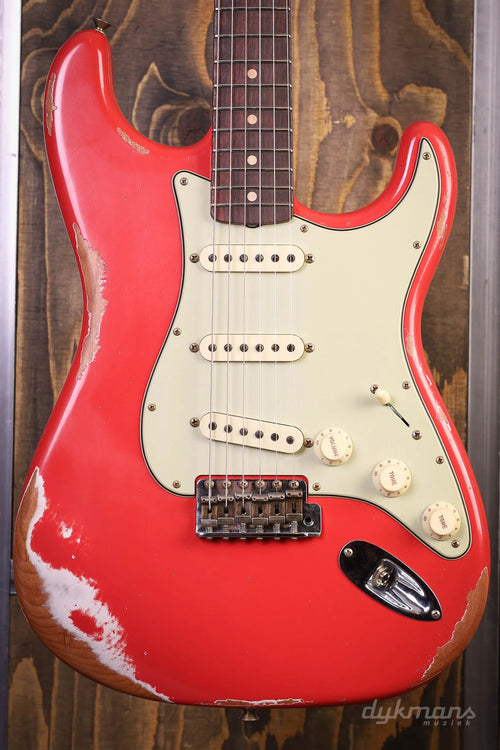 Fender Custom Shop Limited Edition 63 Stratocaster Fiesta Red PRE
