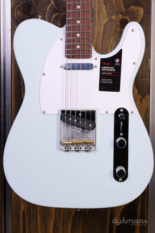 Fender American Performer Telecaster Satin Sonic Blue