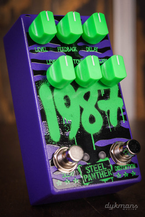 Allpedal Steel Panther 1987 Distortion & Delay mop