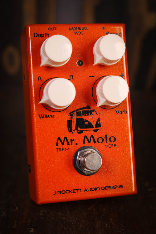 J Rockett Mr. Moto Tremolo & Spring Reverb