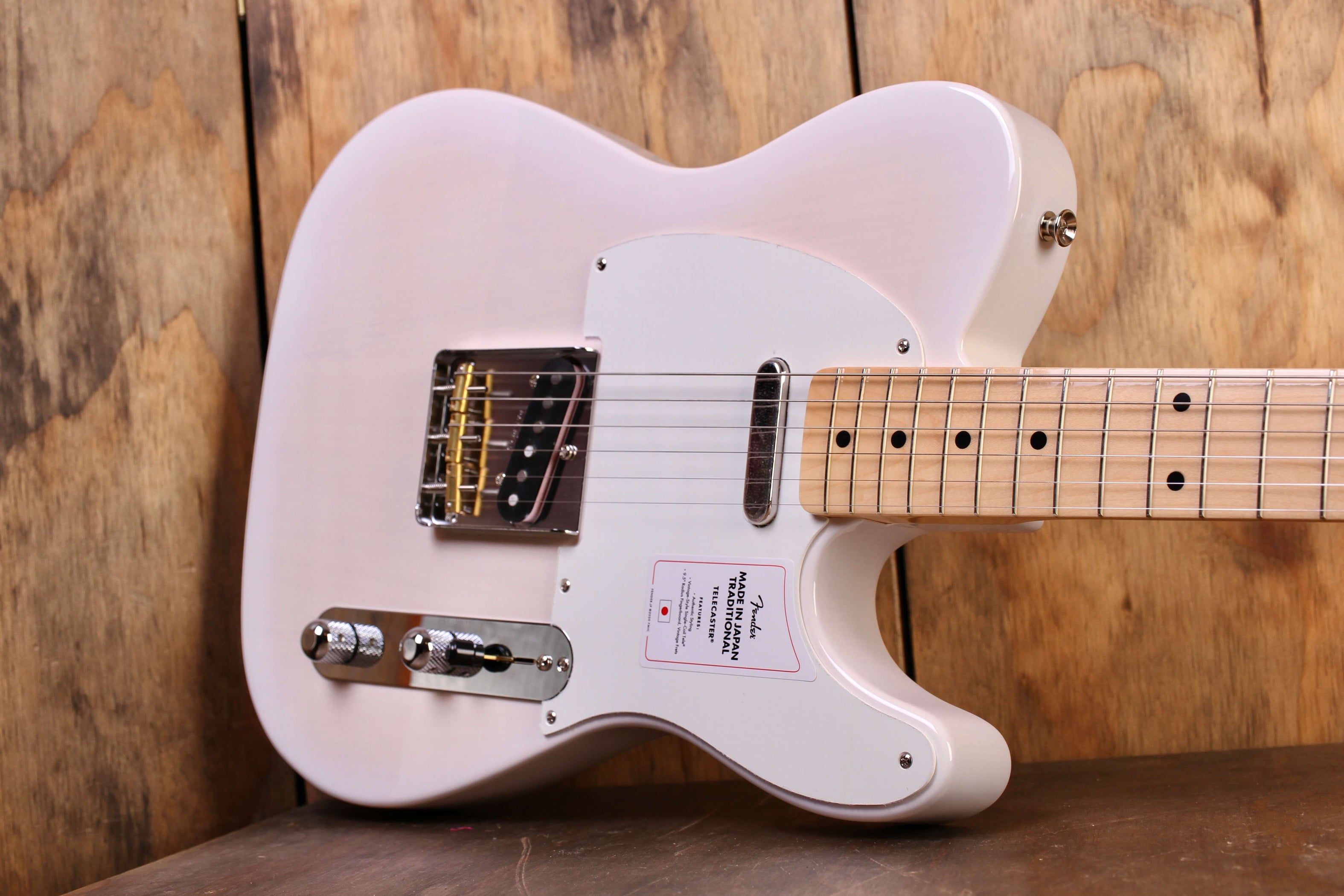 Fender Made In Japan Traditional '50s Telecaster White Blonde