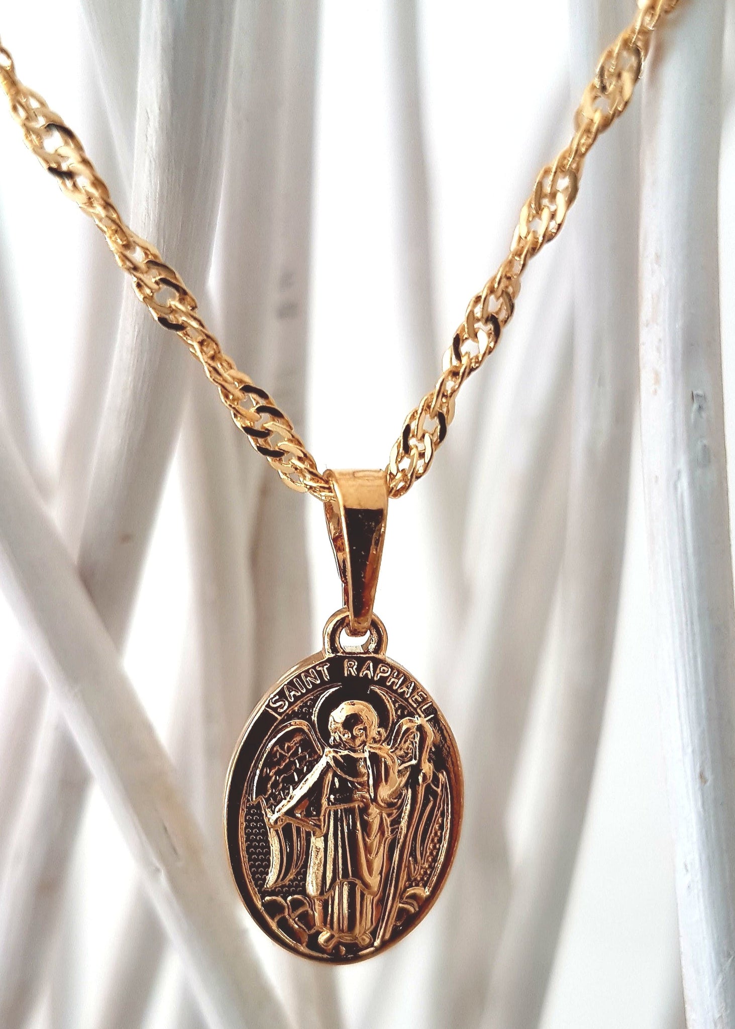 archangel raphael necklace