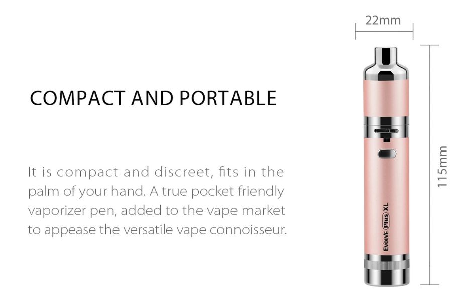 10 Yocan - Evolve Plus XL Vaporizer Kit on Mind Vapes Lightweight and Portable