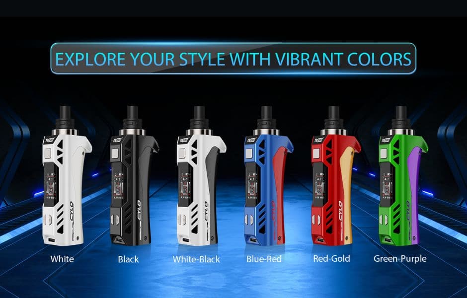 10 Yocan Cylo Vaporizer Kit for Concentrates on Mind Vapes Available in Different Colors