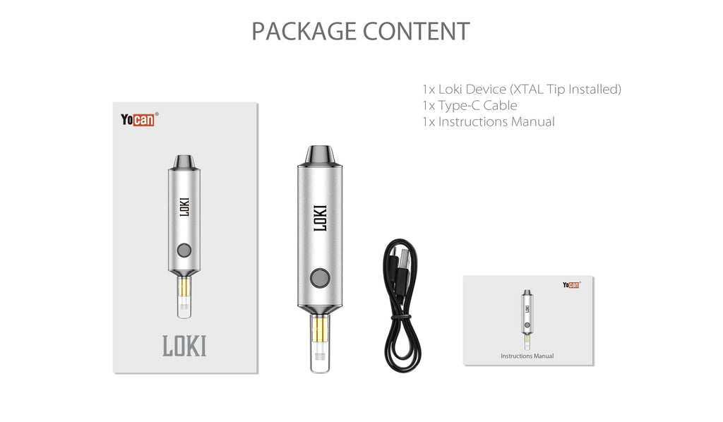 Yocan Loki for Mind Vapes Package