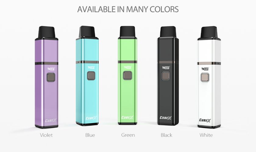 11 Yocan - Cubex Concentrate Vaporizer Kit for Mind Vapes Available in Many Colors