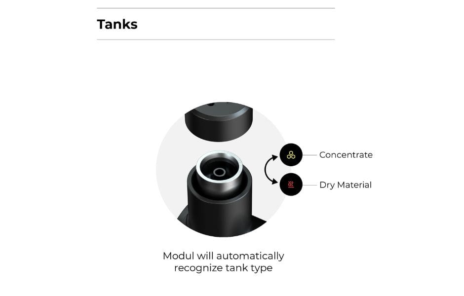 12 Stundenglass Modul Infuser for Mind Vapes User Manual Tank Type