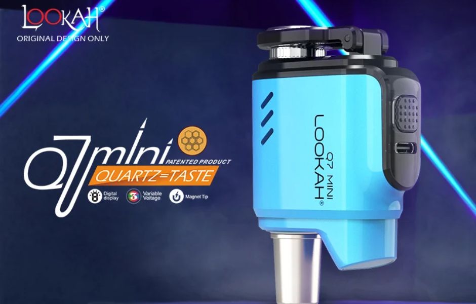 1 Lookah Q7 Mini e-Nail for Mind Vapes Patented Original Design