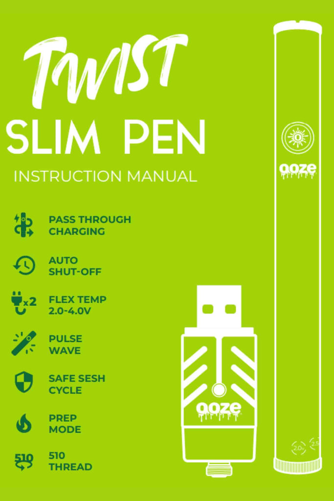 Ooze Twist Hot Knife 320mAh Slim Pen 2.0 Electric Dab Tool