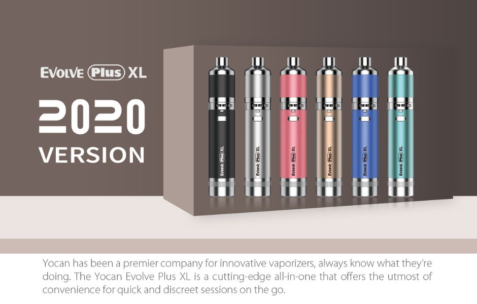 1 Yocan - Evolve Plus XL Vaporizer Kit on Mind Vapes 2020 Versions with Wulf Mods Colors