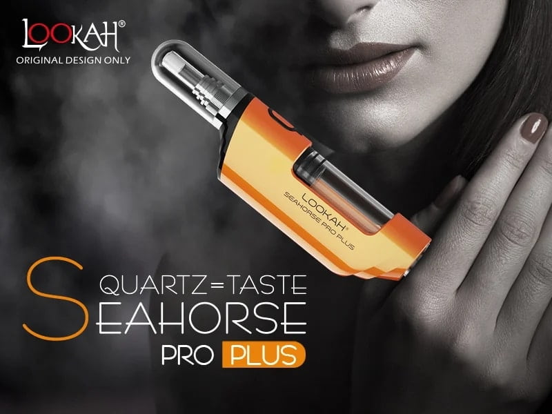 Lookah Seahorse Pro PLUS 650mAh Vaporizer Kit $32.99