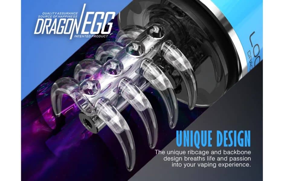 2 Lookah Dragon Egg Mini eRig for Mind Vapes Unique and Functional Design