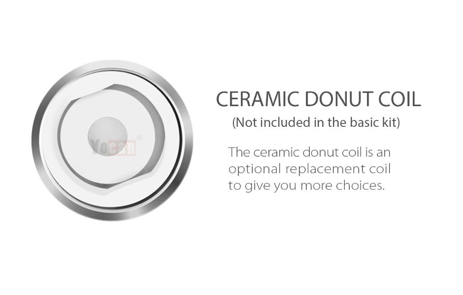 3 Yocan Evolve Plus Dab Vape Pen on Mind Vapes Convenient Micro USB Charging Port Compatible with Ceramic Donut Coil Sold Separately