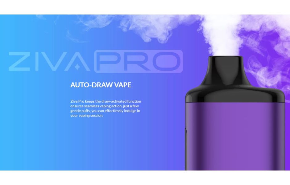 4 Yocan ZIVA PRO 510 Cart Battery on Mind Vapes Inhale Activated