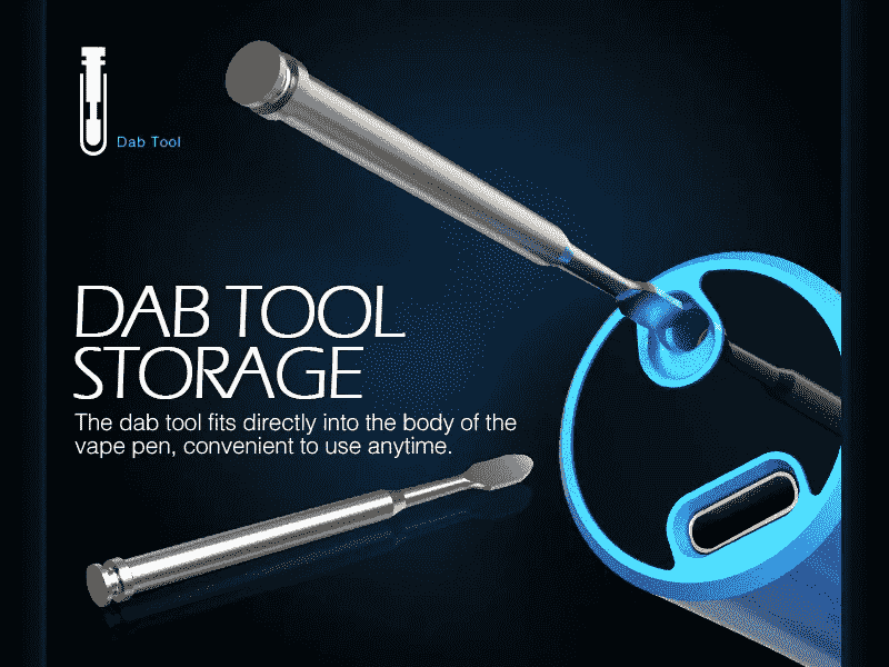 4 Lookah Swordfish Dab Vape Pen Dab Tool