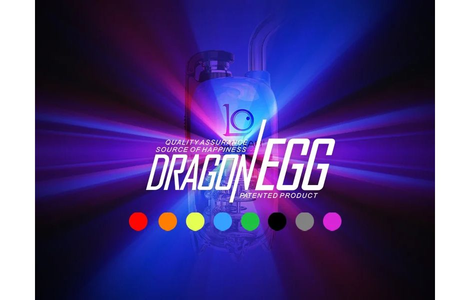 5 Lookah Dragon Egg Mini eRig for Mind Vapes Patented Product