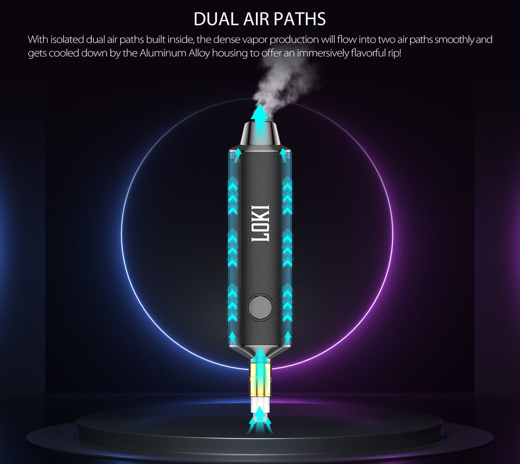 Yocan Loki for Mind Vapes Dual Air Paths