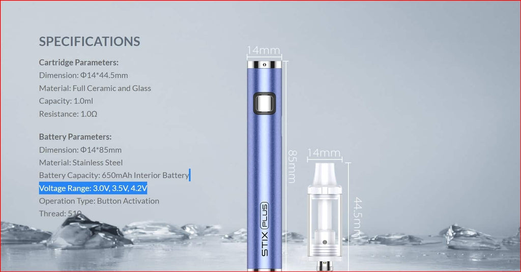 Purchase Yocan Stix Plus Vaporizer