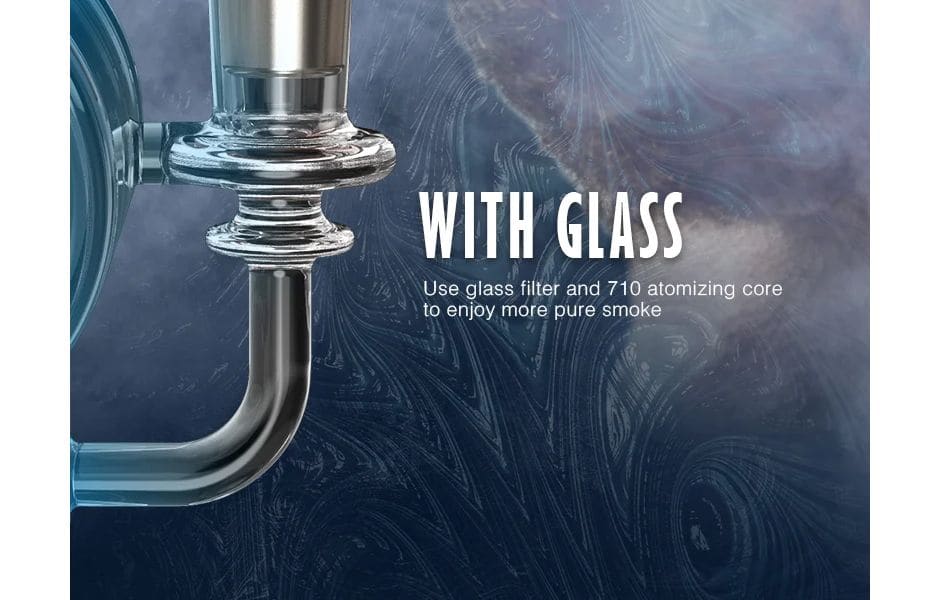 7 Lookah Q7 Mini e-Nail for Mind Vapes Glass Filter