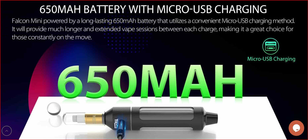 8 Yocan Falcon MINI Dab Pen E-Nectar Collector Battery