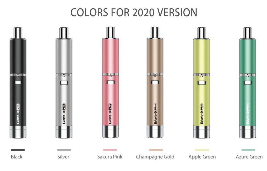 9 Yocan Evolve-D Plus Dry Herb Vaporizer Kit on Mind Vapes New 2020 Colors