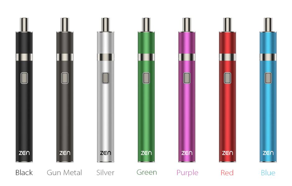 9 Yocan Zen Dab Vape Pen on Mind Vapes Available in Different Colors