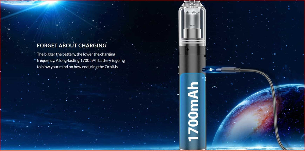 9 Yocan Orbit Dab Vape Pen 1700mAh Battery