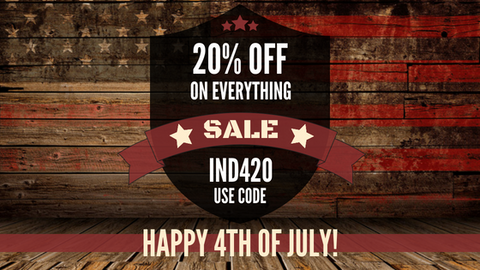 INDEPENDENCE DAY SALE 2018 20% OFF WITH CODE IND420
