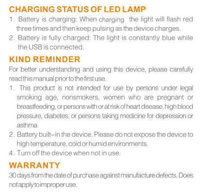 Lookah Turtle cart battery user manual 2