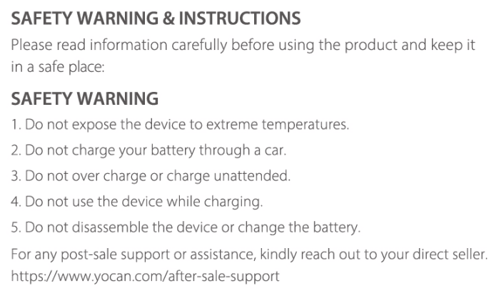 Yocan Cylo Dab Vape Pen user Manual on Mind Vapes Page 7