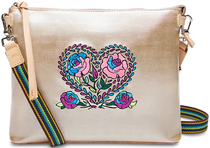 Downtown Crossbody - Char - Mermaid Cove