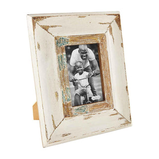 Mud Pie Mr and Mrs Wedding 4x6 Photo Frame